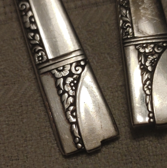 Nobility Caprice Silver Tomato Server, Gravy Ladle, Master Butter, 2 Butter - Picture 10 of 12